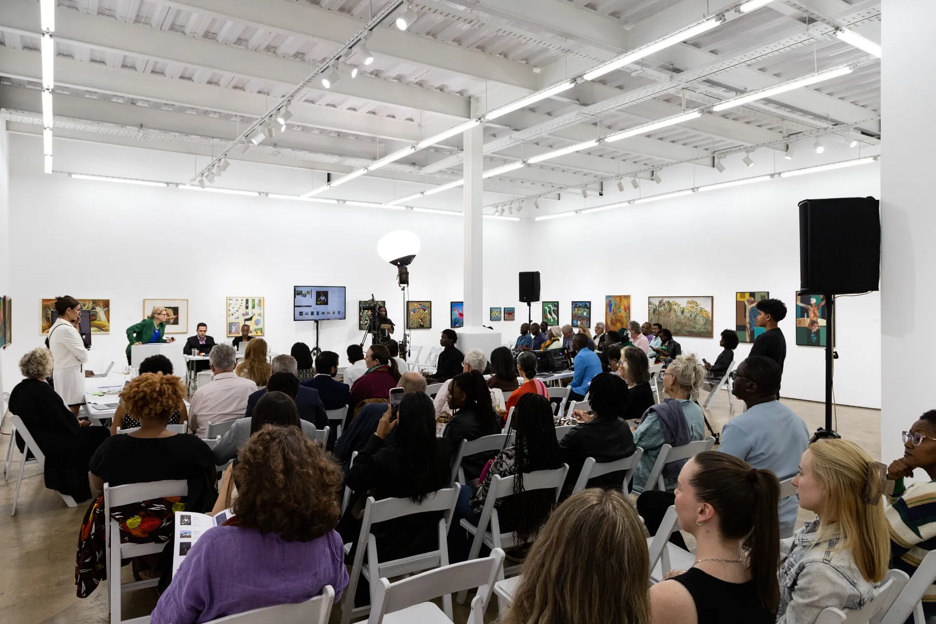 The saleroom during Art Auction East Africa 2025