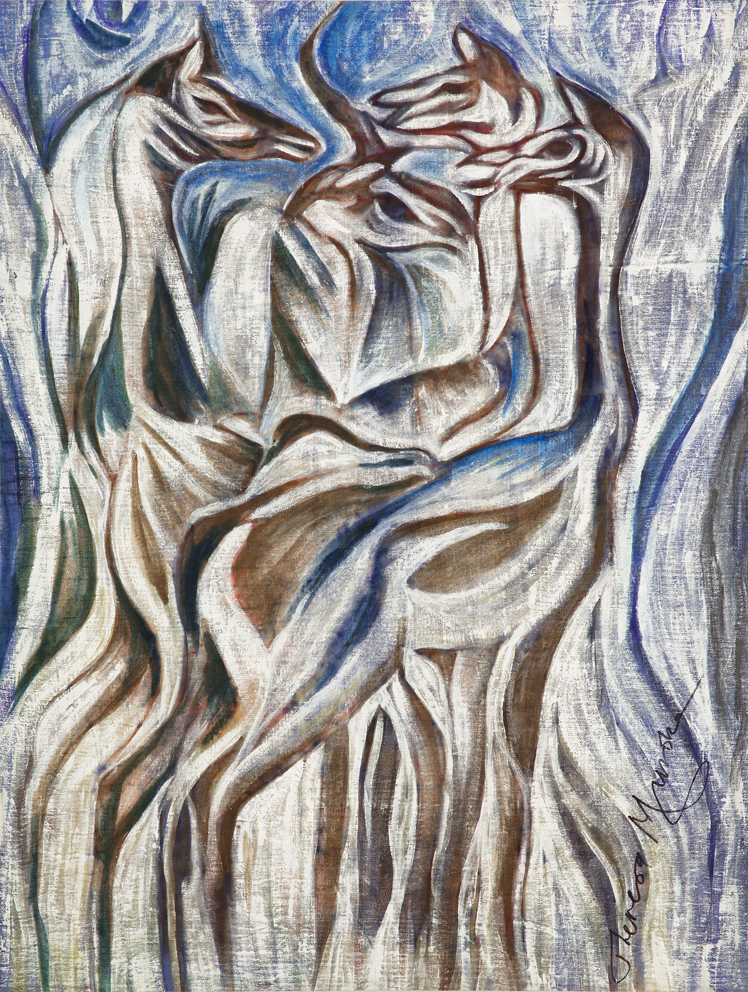 Lot 11 — Theresa Musoke, Untitled, 1990s