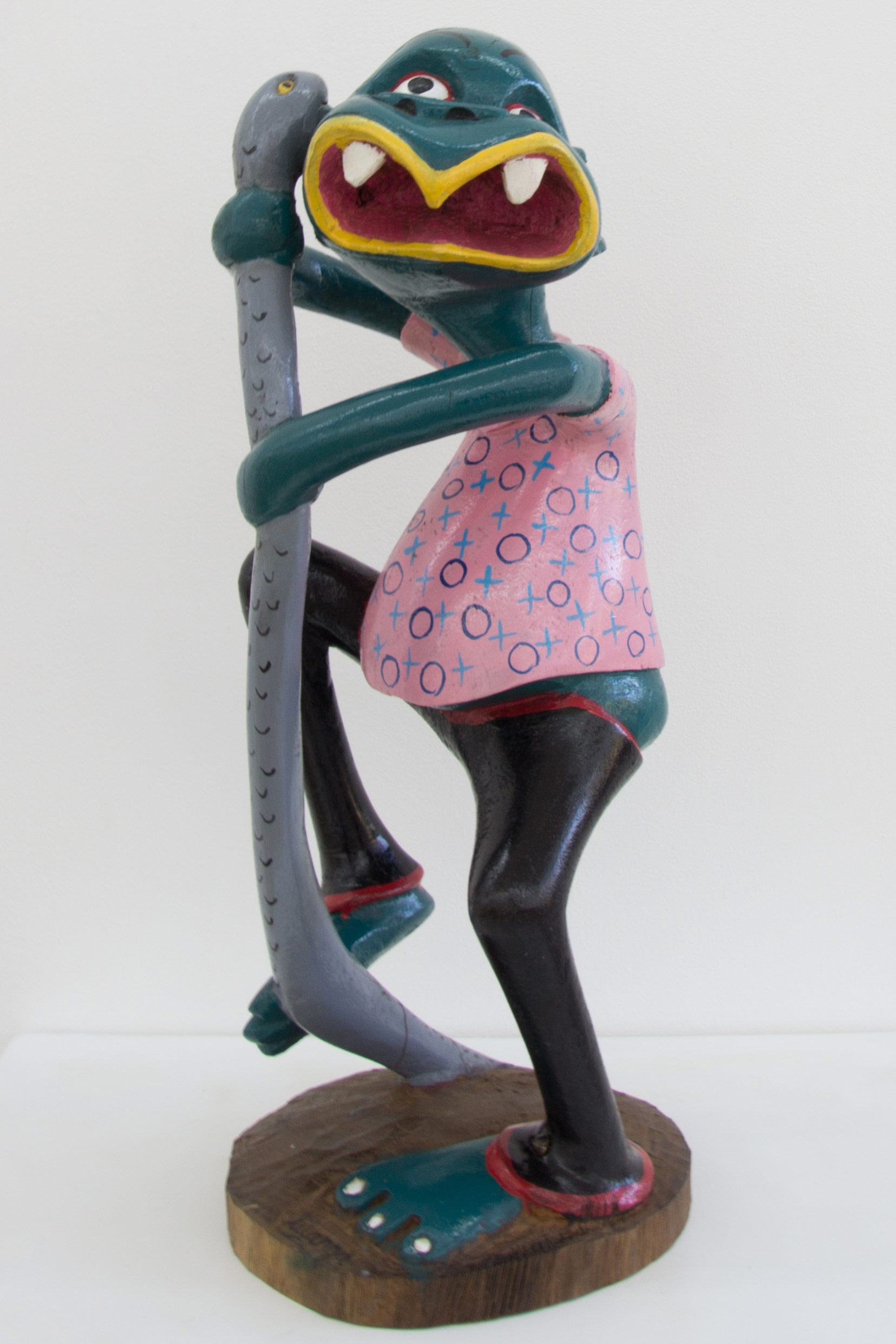 Lot 18 — George Lilanga, Untitled (Snake – bite), undated