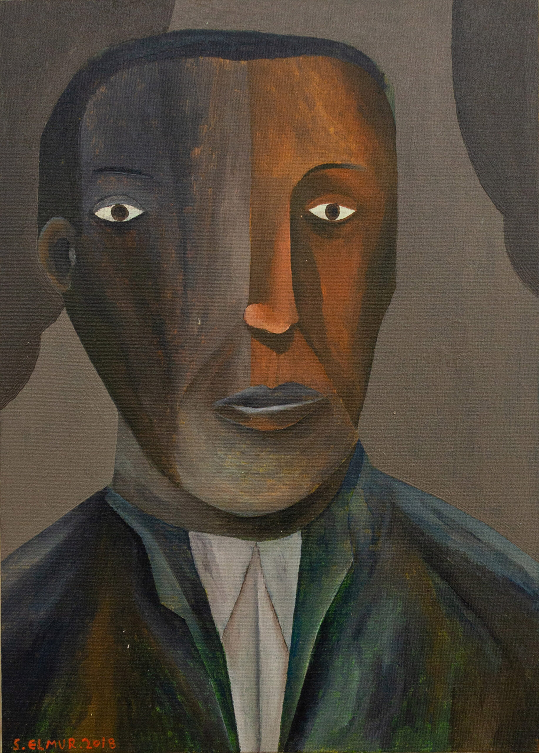 Lot 9 — Salah Elmur, Two Vision