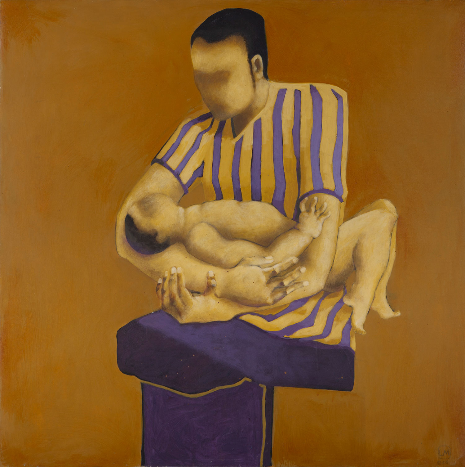 Lot 48 — Lucki Mutebi, Study of Father