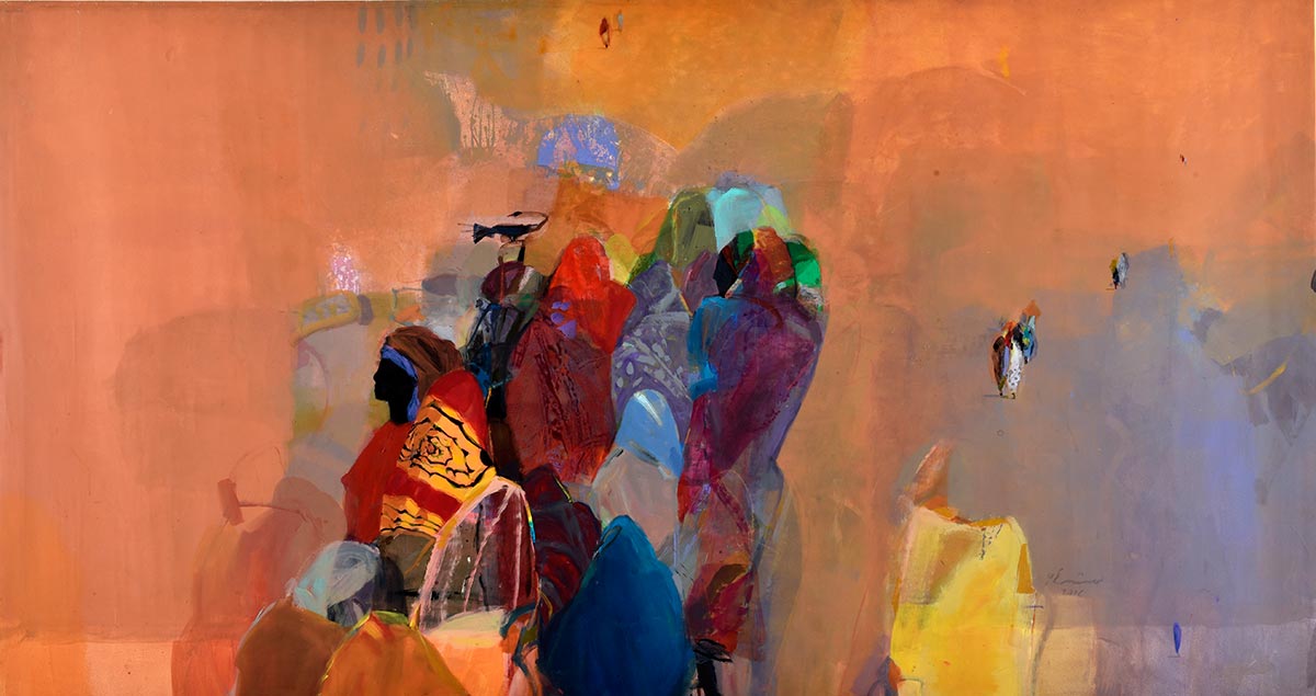 Lot 7 — Rashid Diab, Bird Omen