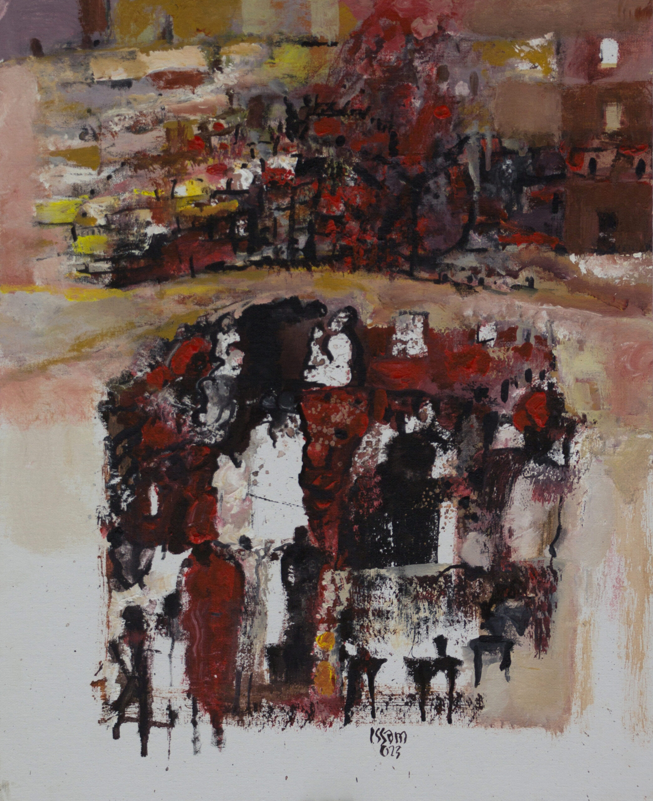 Lot 32 — Issam Hafiez, War Wounds II