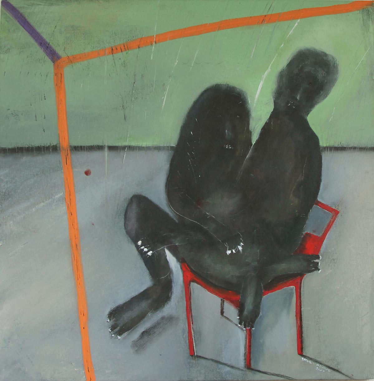 Lot 42 — Lawrence ‘Shabu’ Mwangi, Child Has a Shield