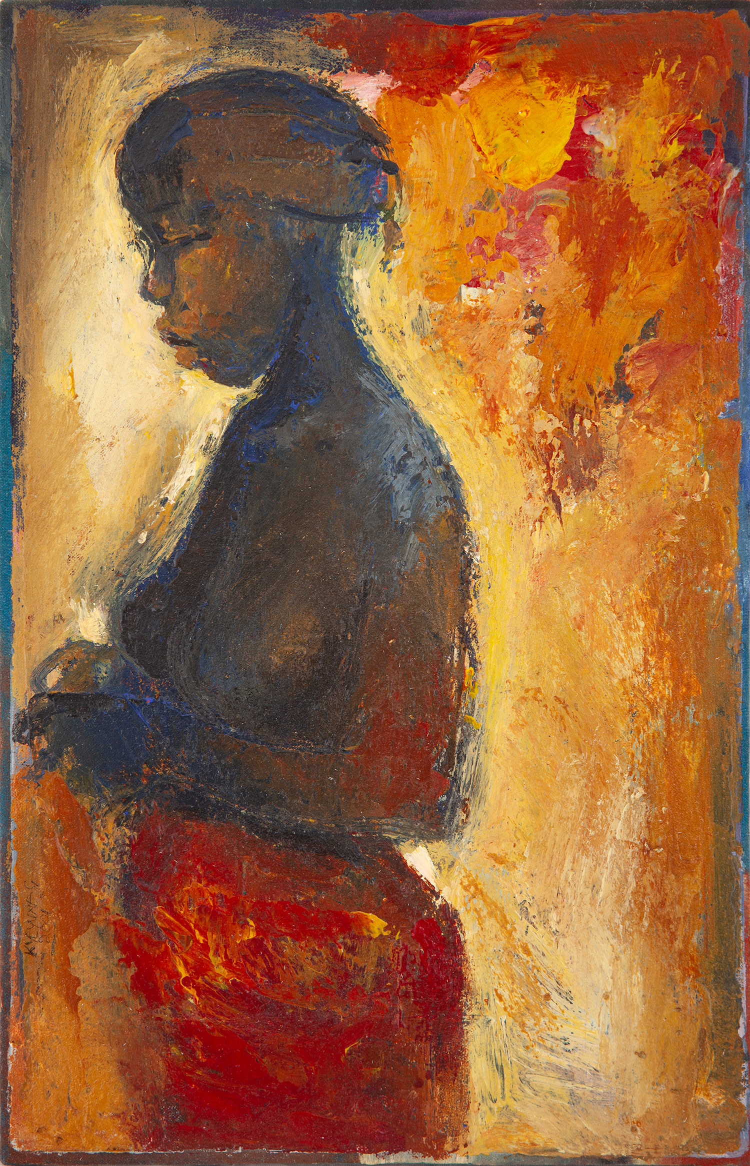 Lot 4 — George Kyeyune, Untitled