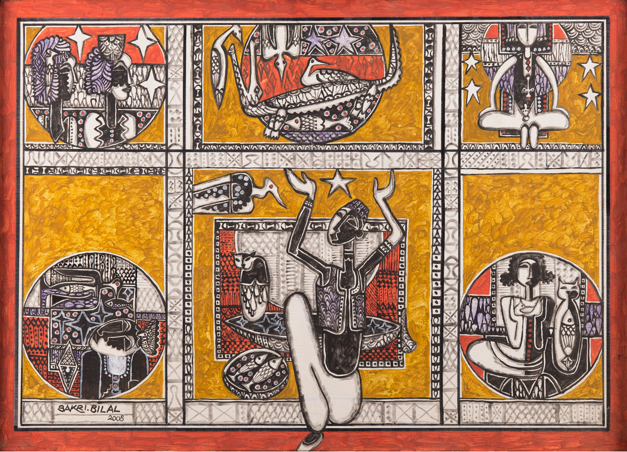 Lot 38 — Bakri Bilal, Nilotic Dreams 2