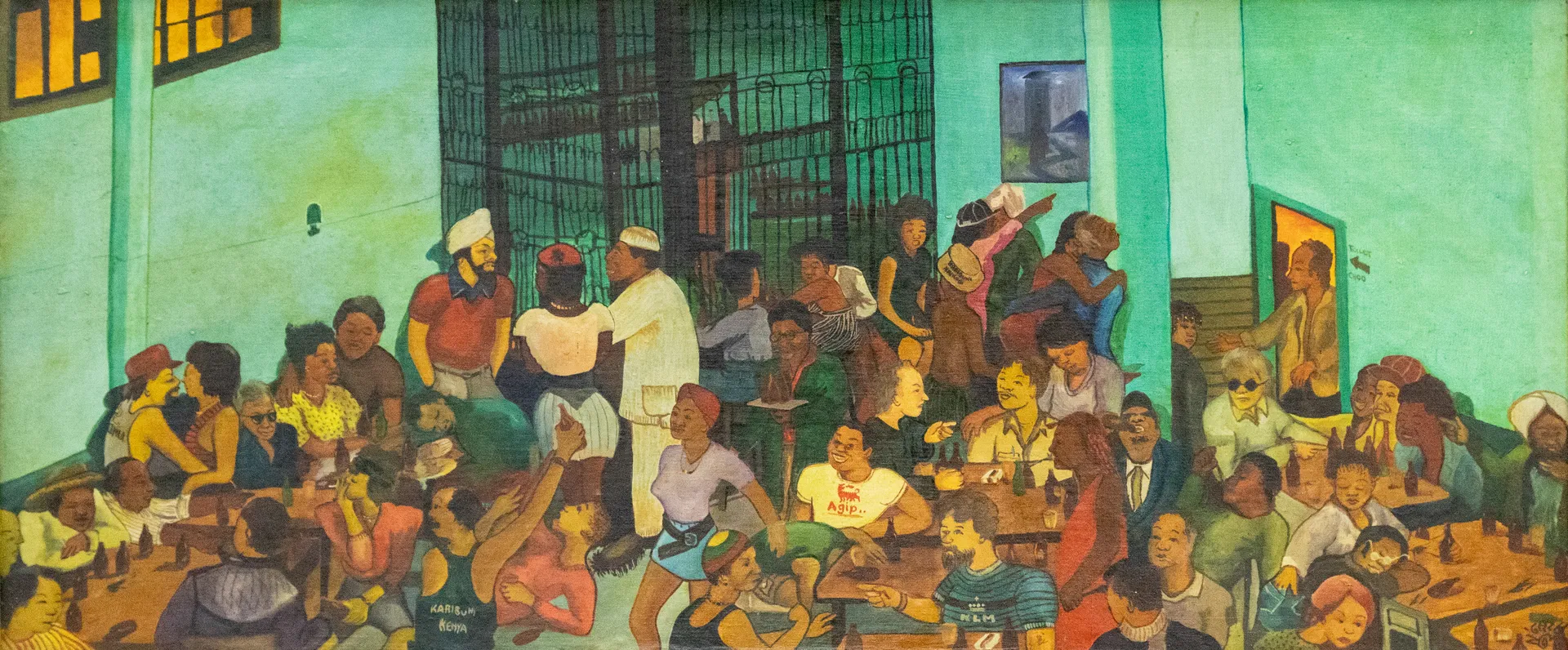 Lot 42 — Lukama N’gazu, Modern Green Bar