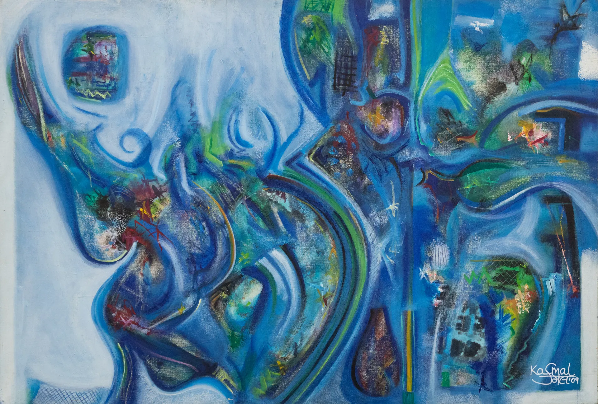 Lot 41 — Kamal Shah, Incantations #3