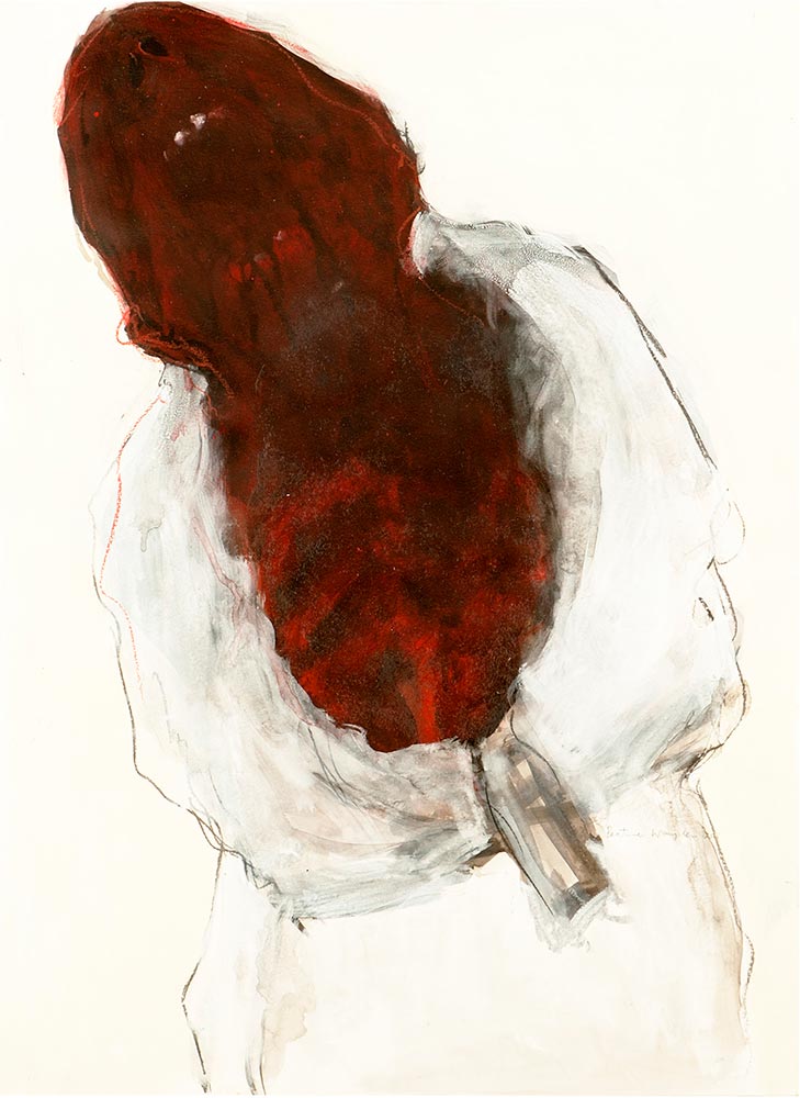 Lot 39 — Beatrice Wanjiku, Study 1 for the Strait Jacket series