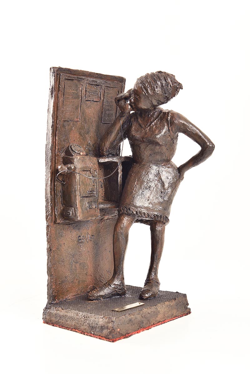Lot 43 — Edward Njenga, Hello My Dear…EEE…Is That You?