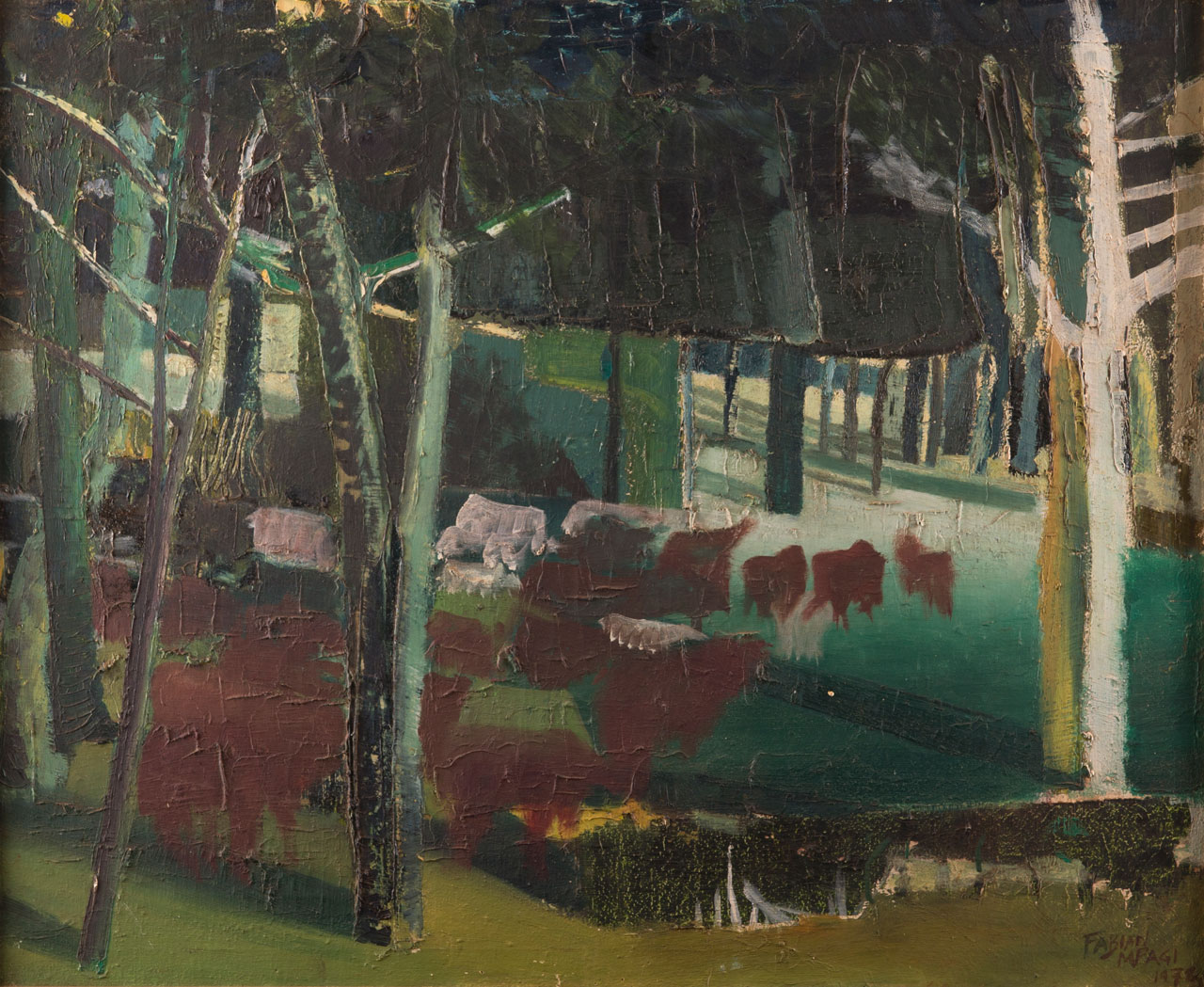 Lot 4 — Fabian Mpagi, The Cattle