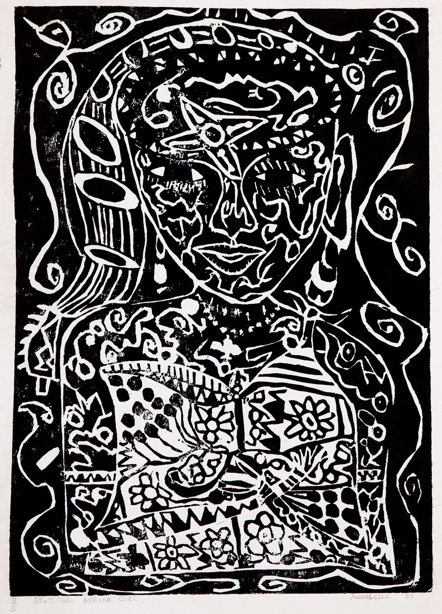 Lot 9 — Annabelle Wanjiku, Beautiful Africa Girl