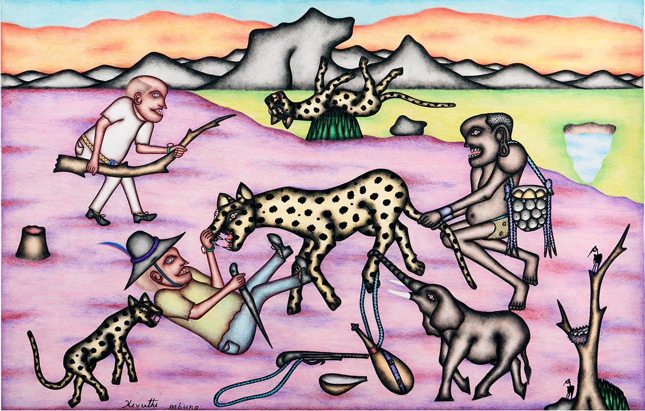 Lot 40 — Kivuthi Mbuno, Dangerous Leopard