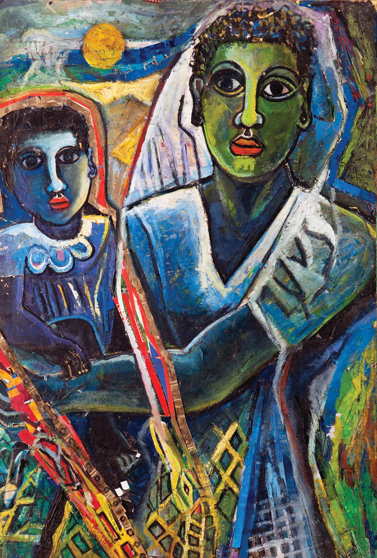 Lot 33 — Geoffrey Mukasa, Mother and Child
