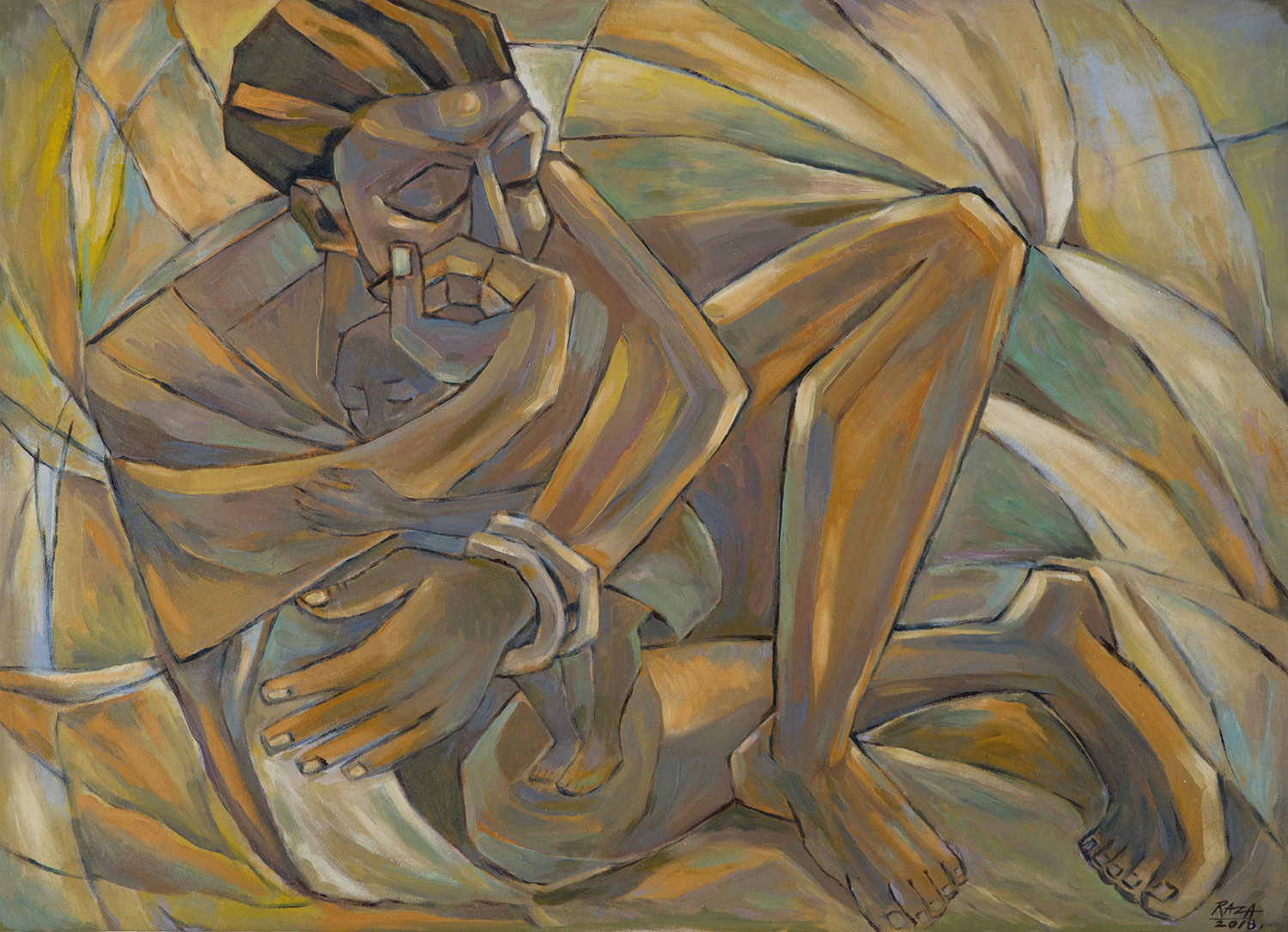 Lot 47 — Raza Mohammed, Mother and Child