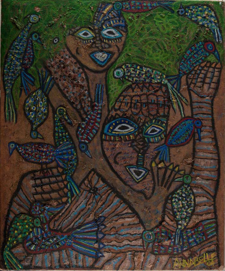 Lot 40 — Annabel Wanjiku, Mother Nature and her Babies