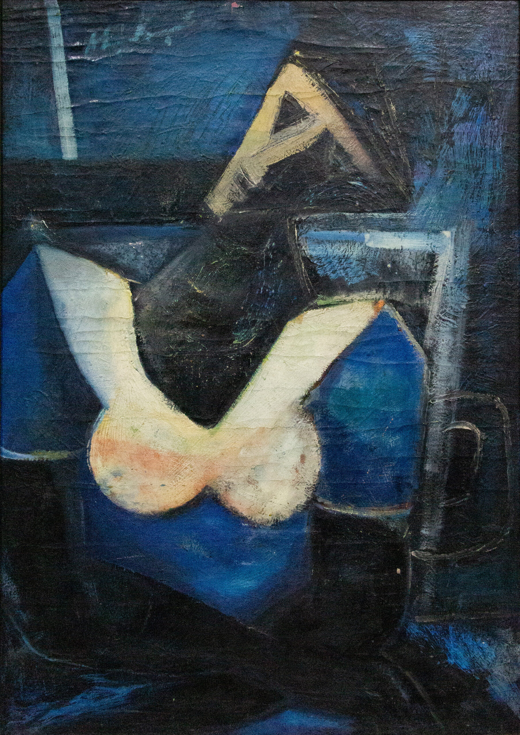 Lot 14 — Geoffrey Mukasa, Untitled, (portrait of artist’s mother), circa late 1970s