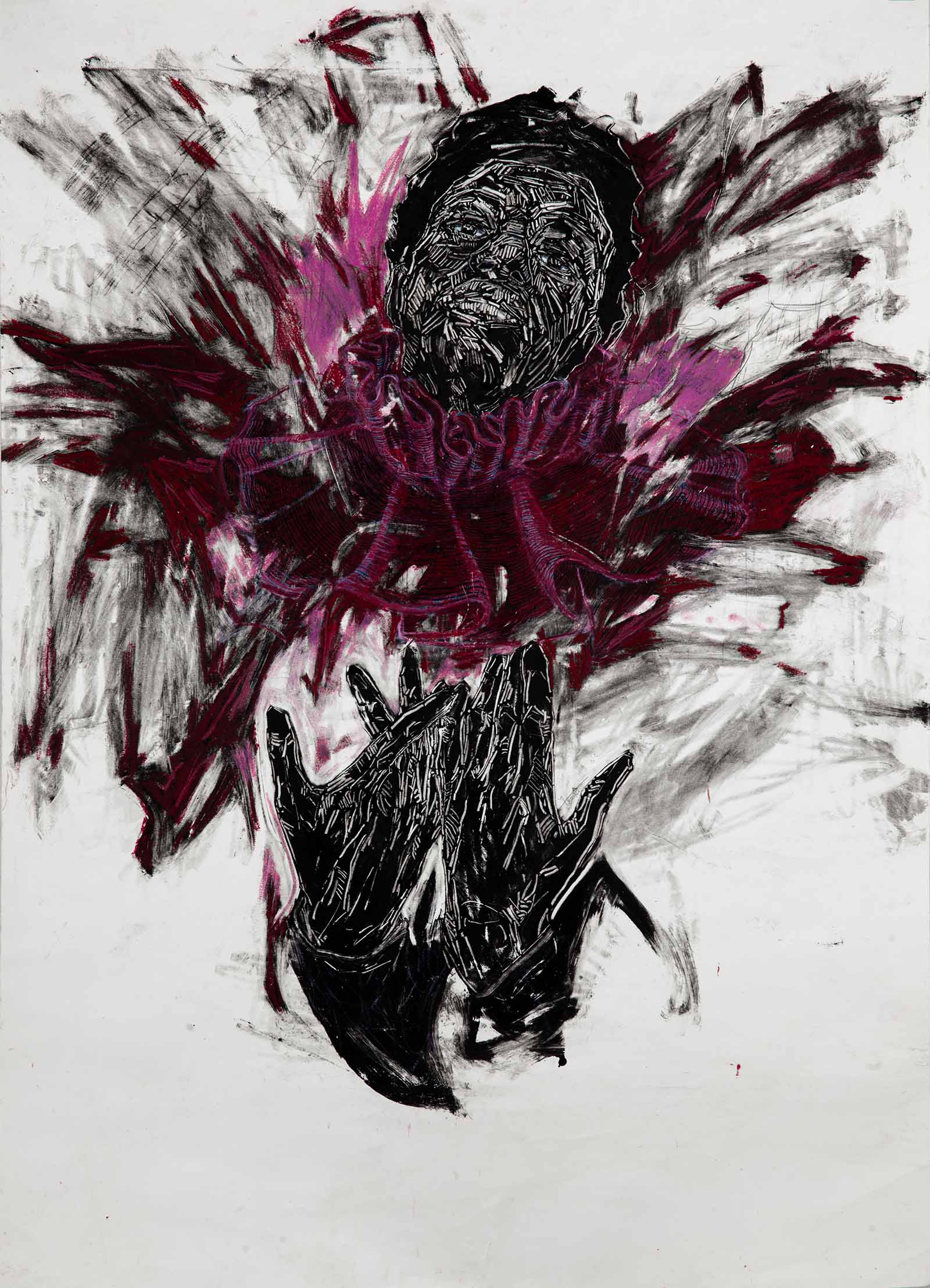 Lot 50 — Tiemar Tegene, Dancing Through the Pain