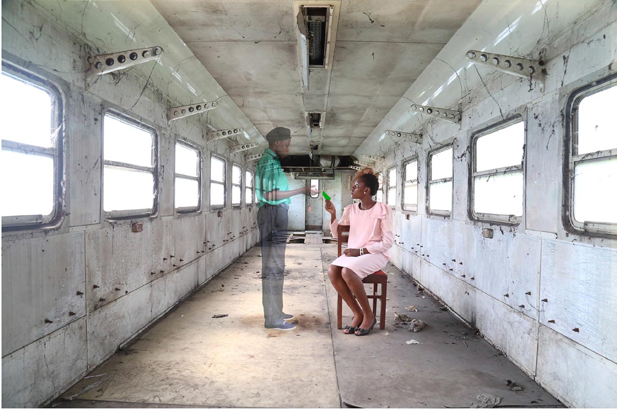 Lot 39 — Gosette Lubondo, Imaginary Trip VIII