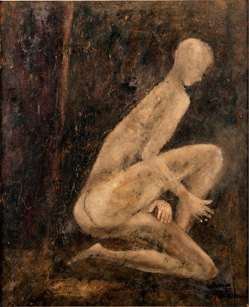 Lot 12 — Tabitha Wa Thuku, Relaxing Nude from the series Nude Measure