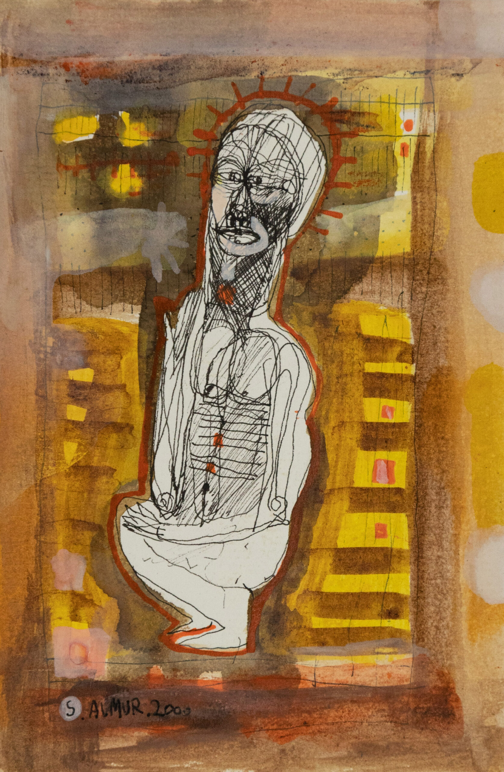 Lot 53 — Salah Elmur, Untitled I