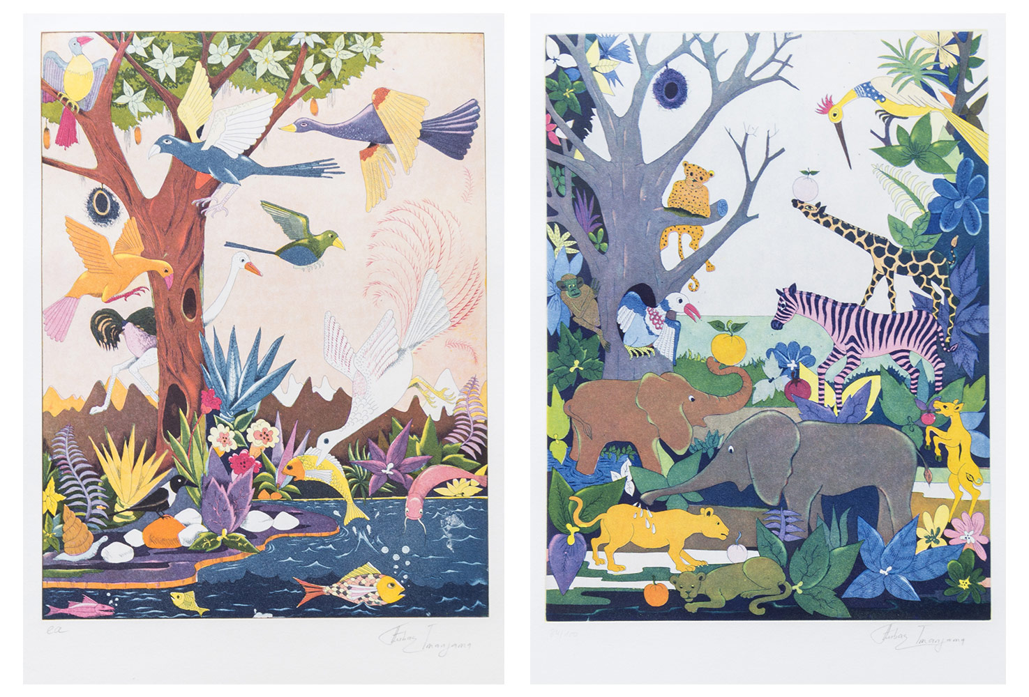 Lot 3 — Francis Imanjama, At the River