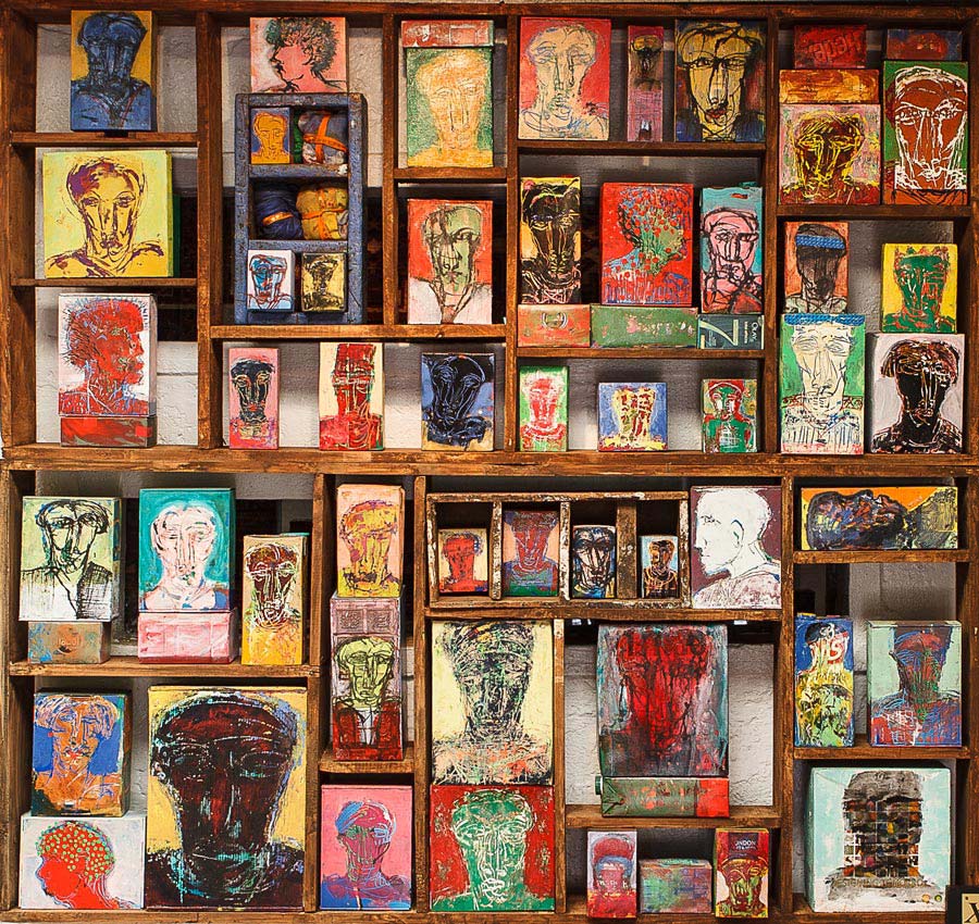 Lot 28 — Eltayeb Dawel Bait, The Spirit of Faces