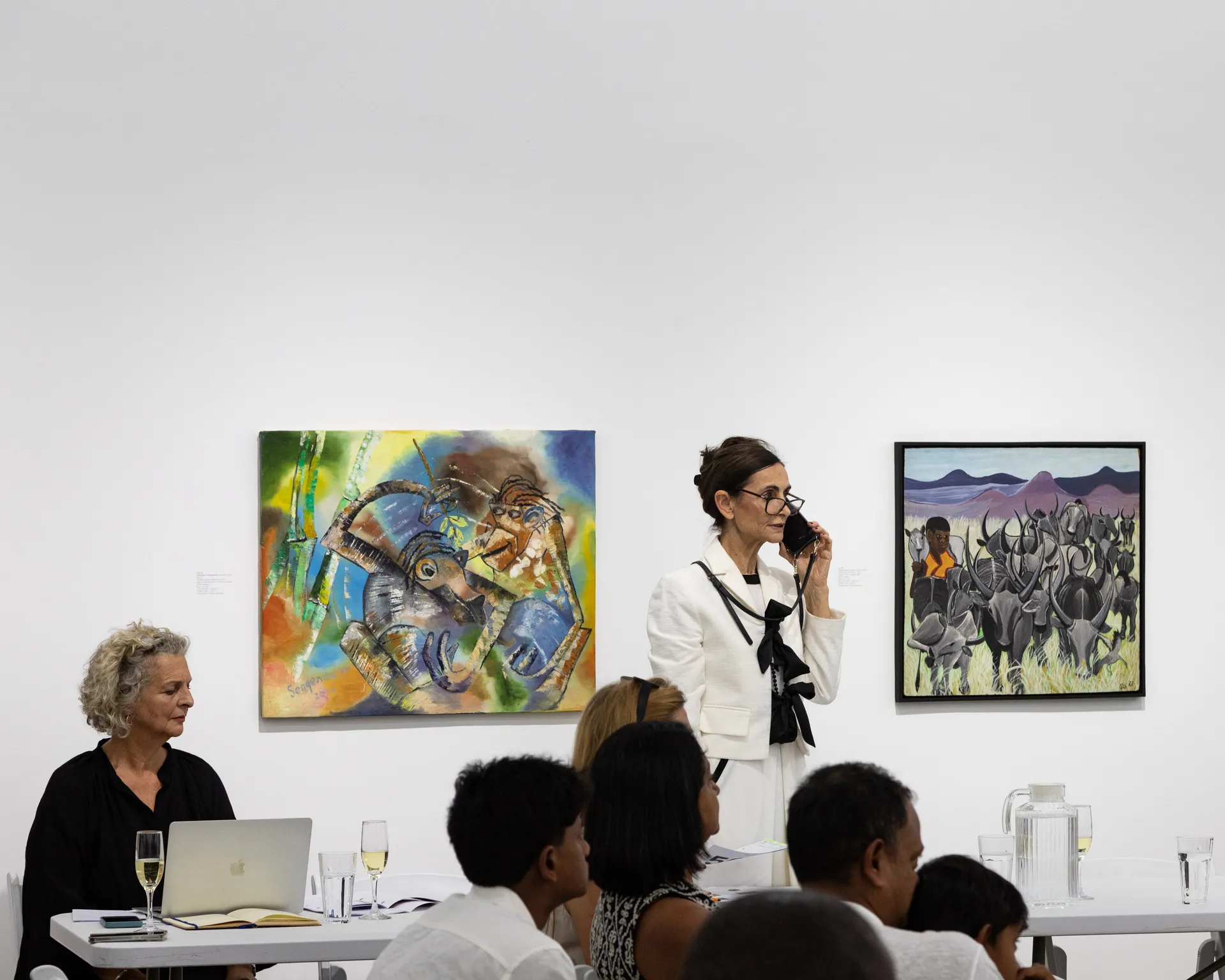 Telephone bidding during the 2025 auction