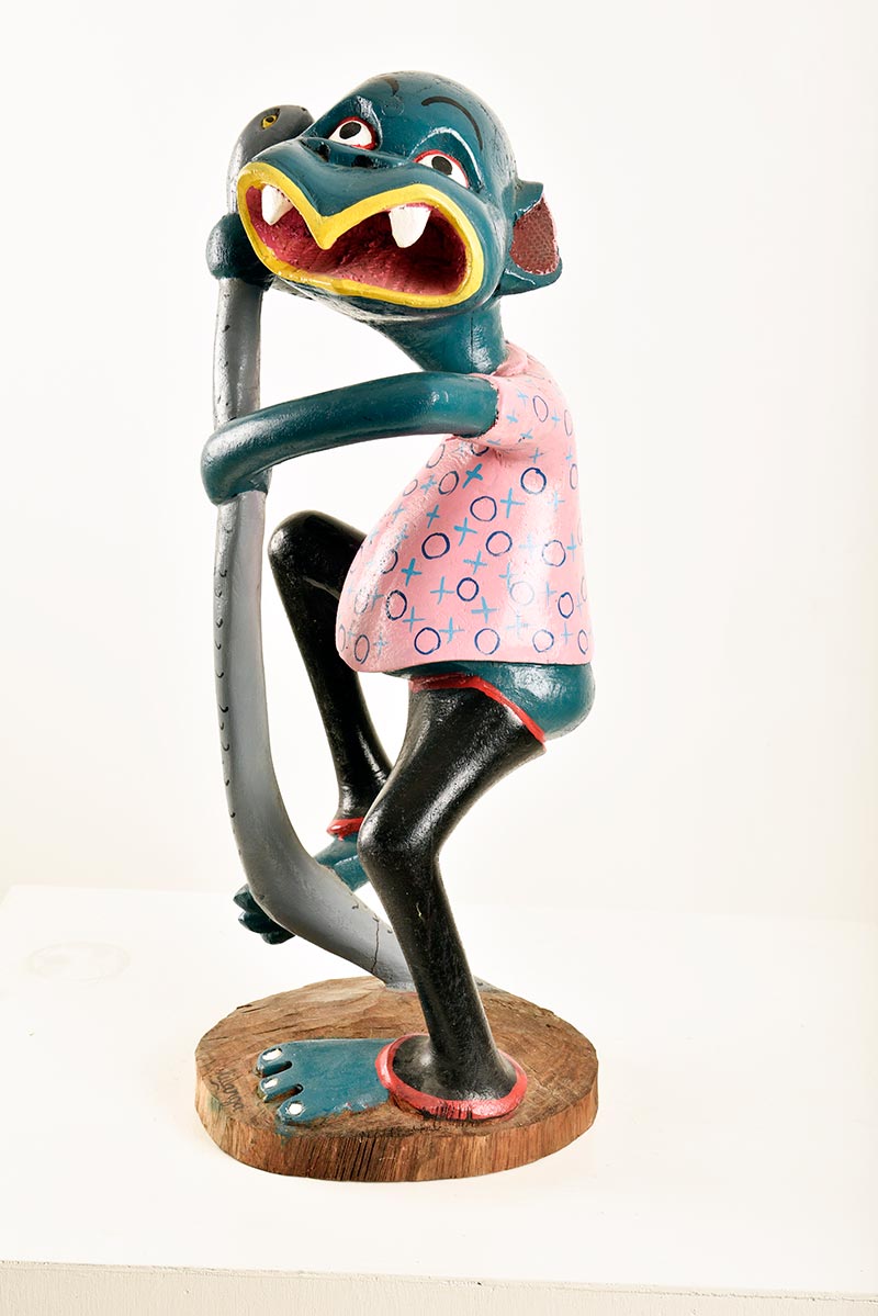 Lot 34 — George Lilanga, Untitled (Snake-bite)