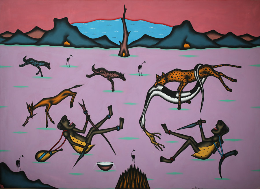 Lot 36 — Kivuthi Mbuno, Kamba Hunters