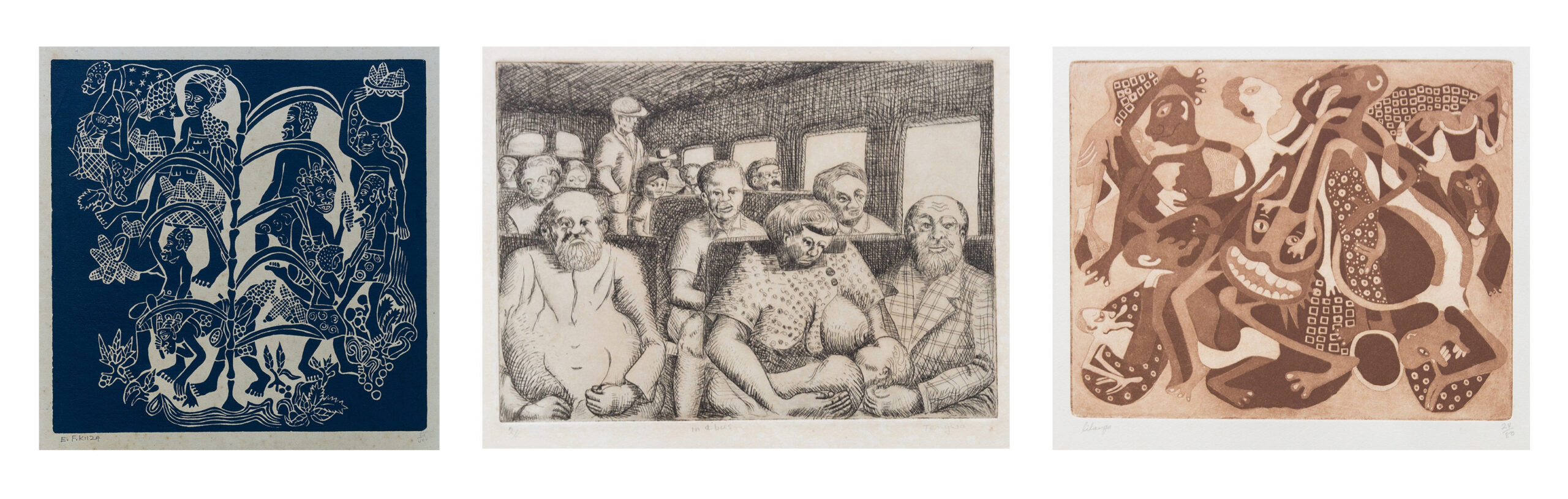Lot 11 — Edward Francis Kiiza, Untitled, undated