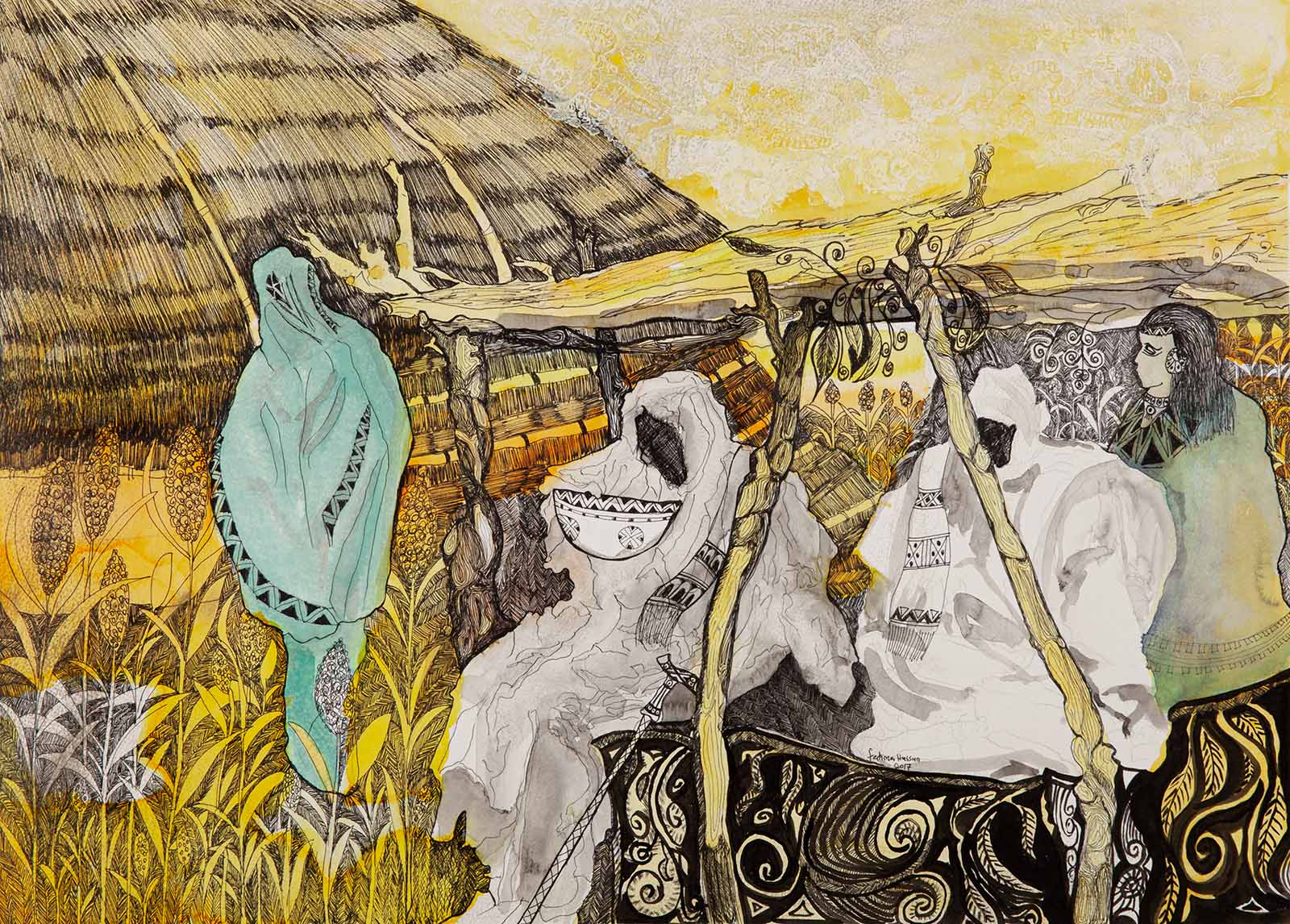 Lot 28 — Fatima Hassan, Simple Life