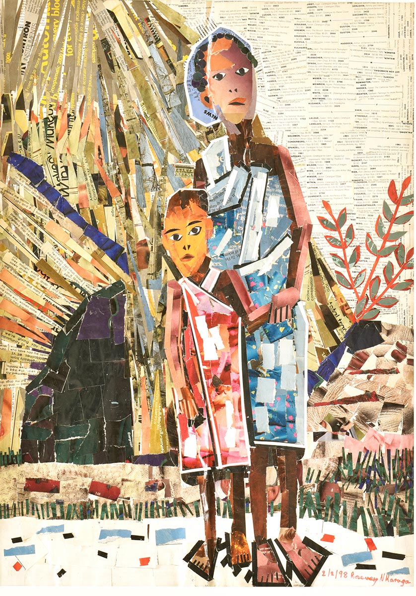 Lot 17 — Rosemary Karuga, Untitled (Woman and Child)