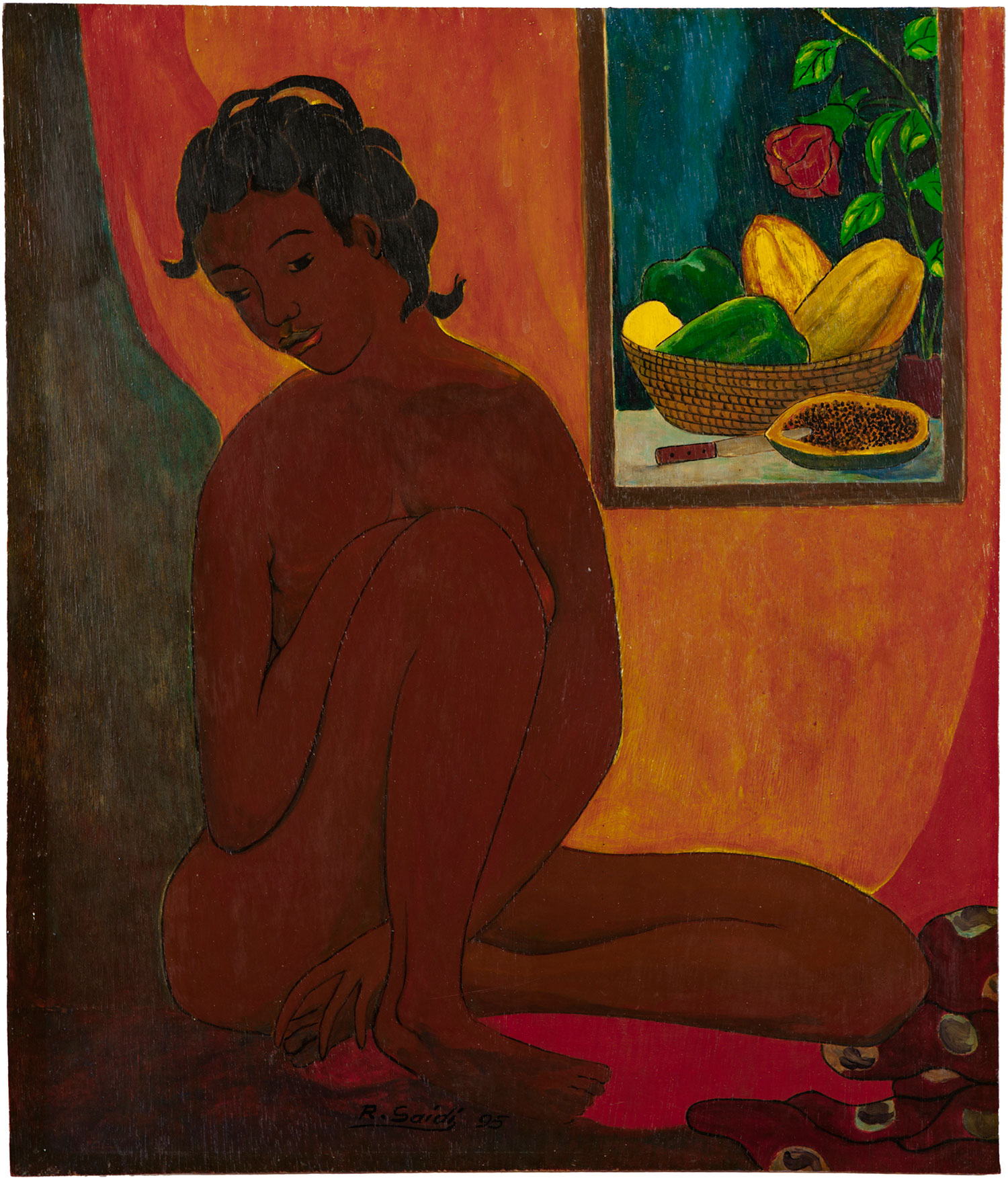 Lot 4 — Robert Saidi, Girl Musing