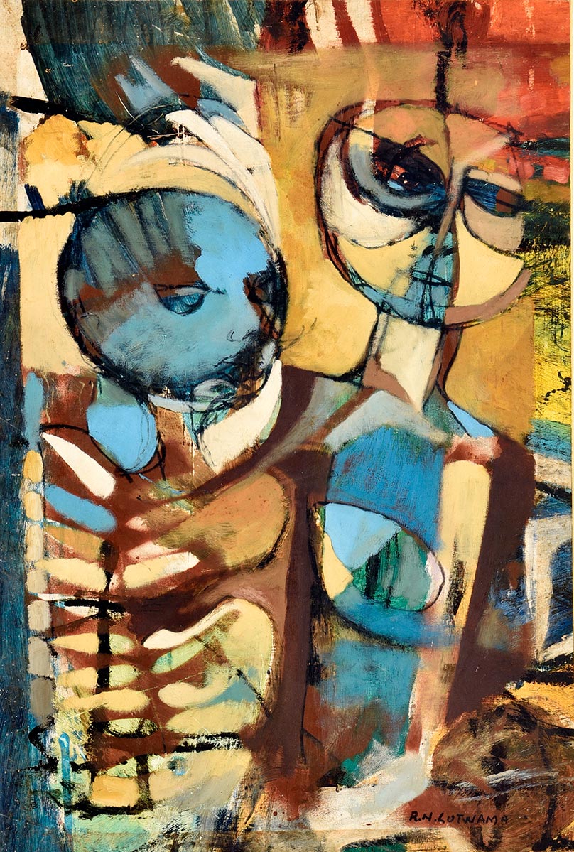 Lot 22 — Romano Lutwama, Mother and Son
