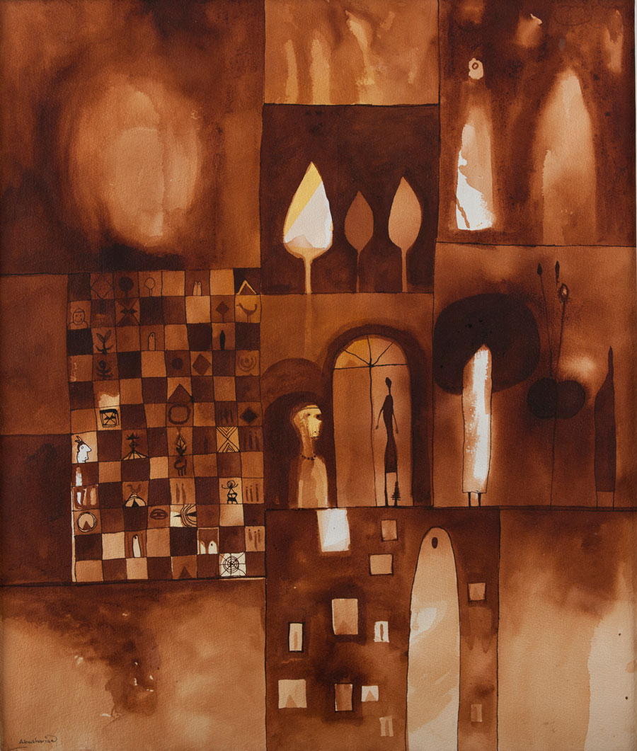 Lot 4 — Ahmed Abusharia, Untitled