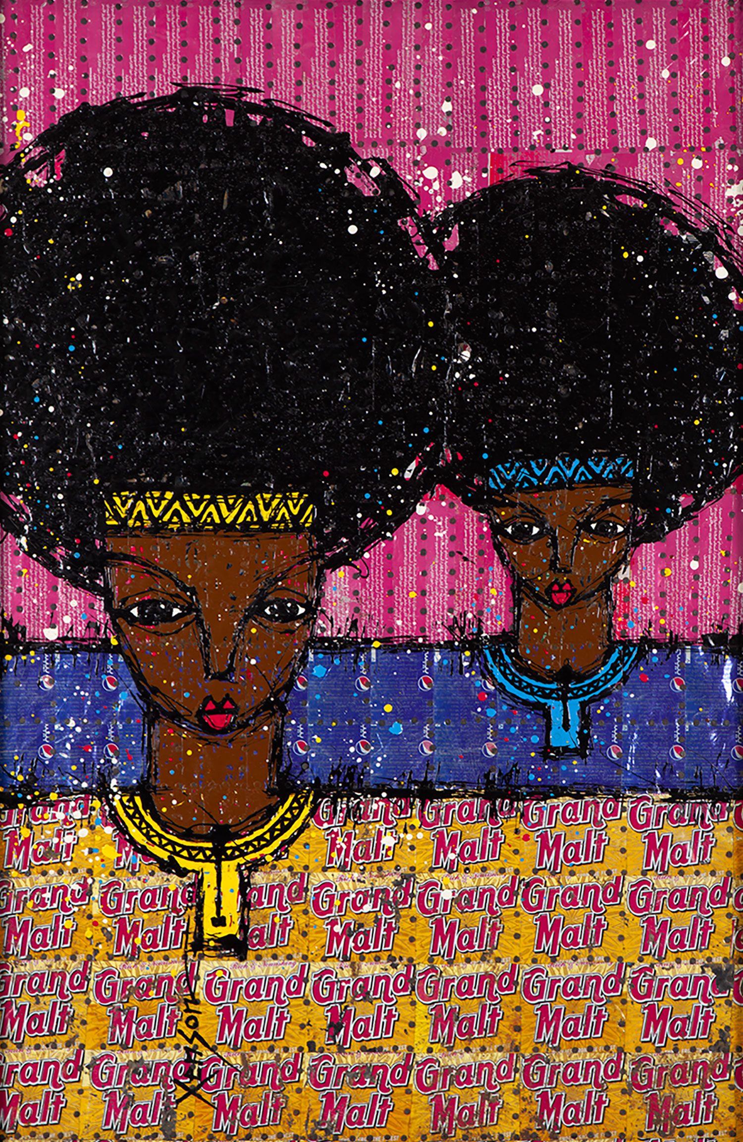 Lot 64 — Samson ‘Xenson’ Ssenkaaba, Two of Us