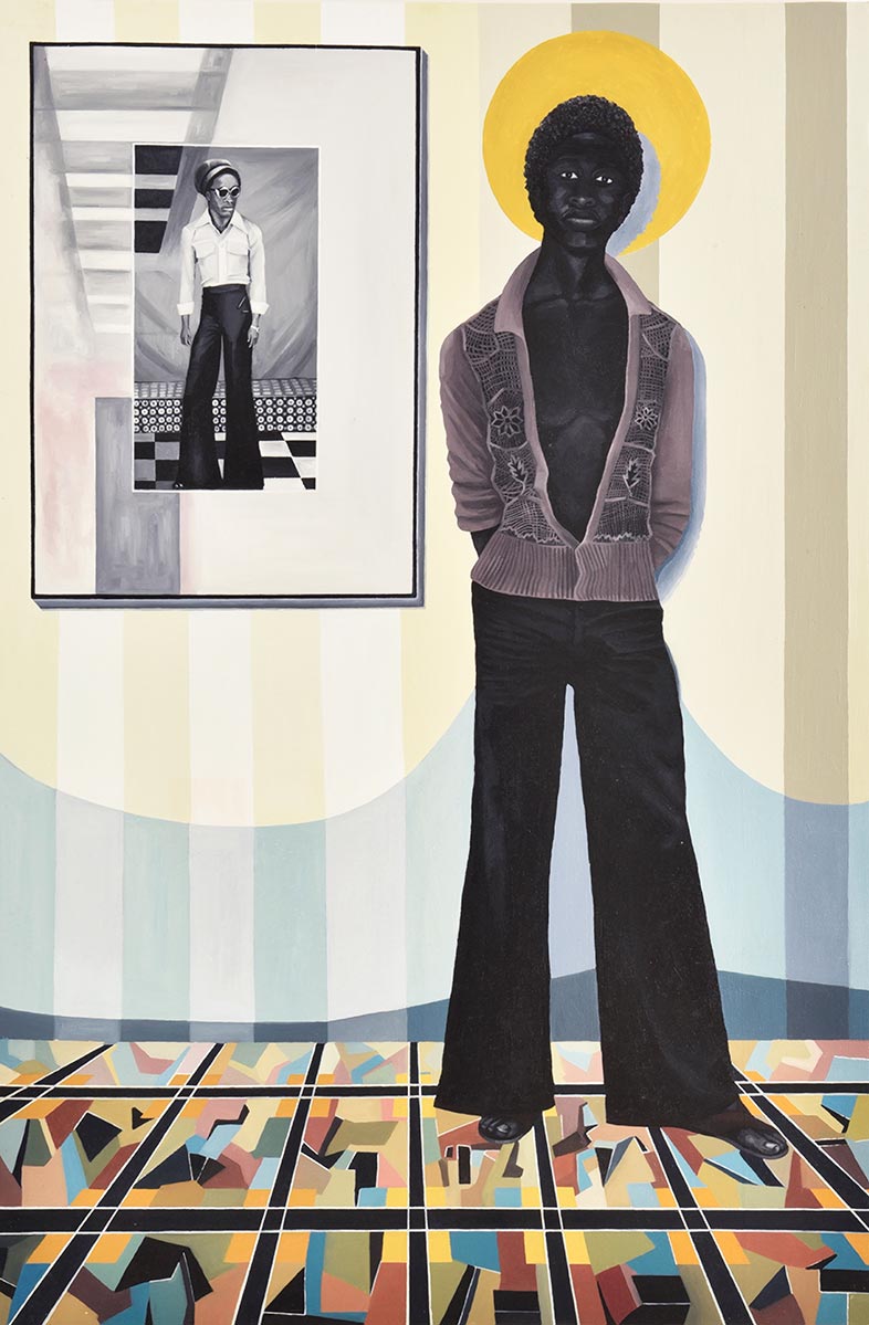 Lot 20 — Ian Mwesiga, Self Portrait
