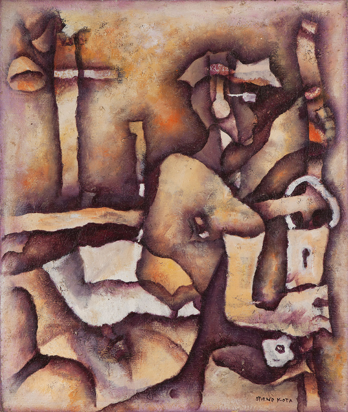 Lot 16 — Kota Otieno, Untitled, undated Signed ‘OTIENO KOTA’ (lower right)