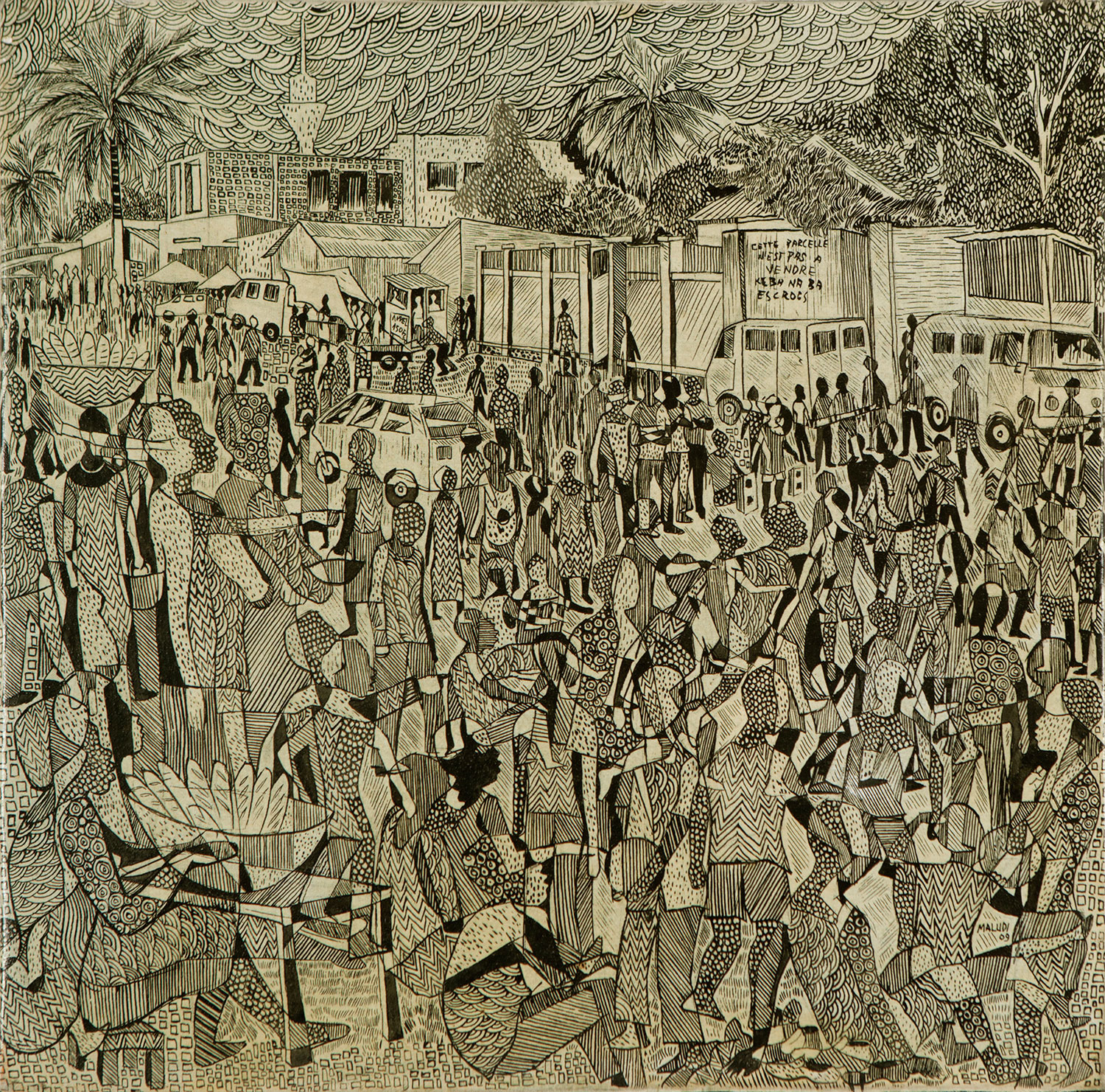 Lot 10 — Houston Maludi, Kinshasa Street Scene