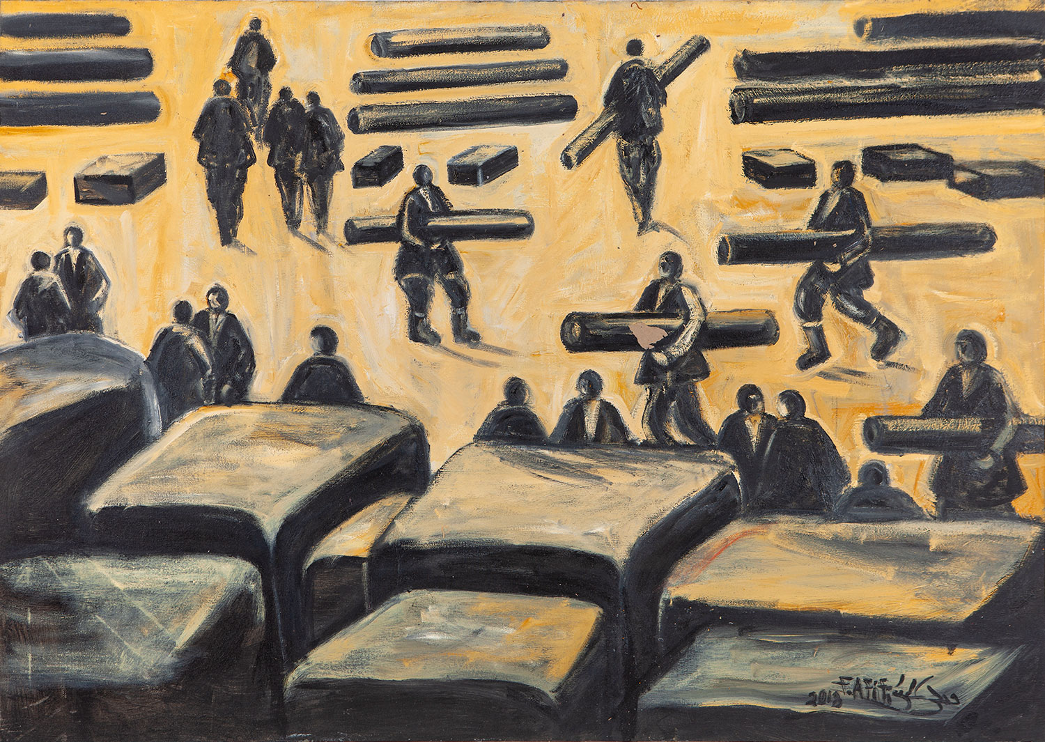 Lot 37 — Fathi Afifi, Title unknown at time of print