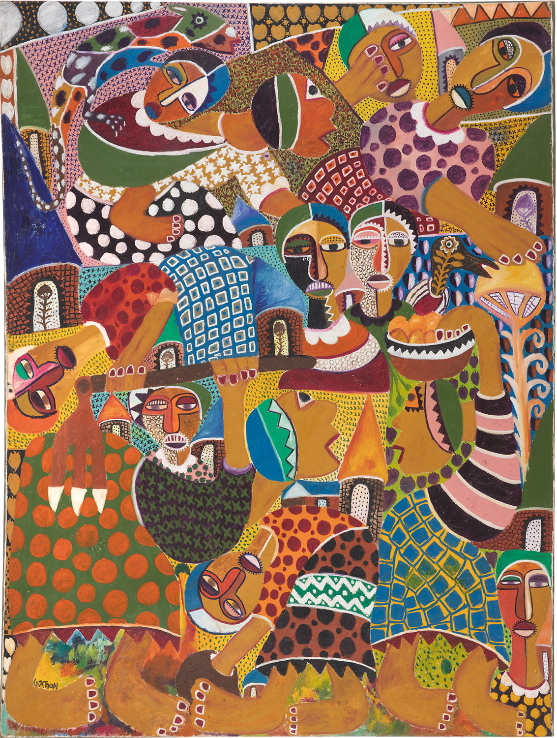 Lot 36 — Kamau ‘Cartoon’ Joseph, Untitled