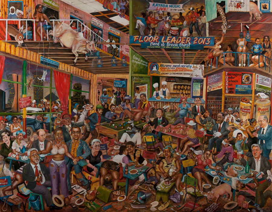 Lot 3 — Joseph Bertiers, The World’s Craziest Bar