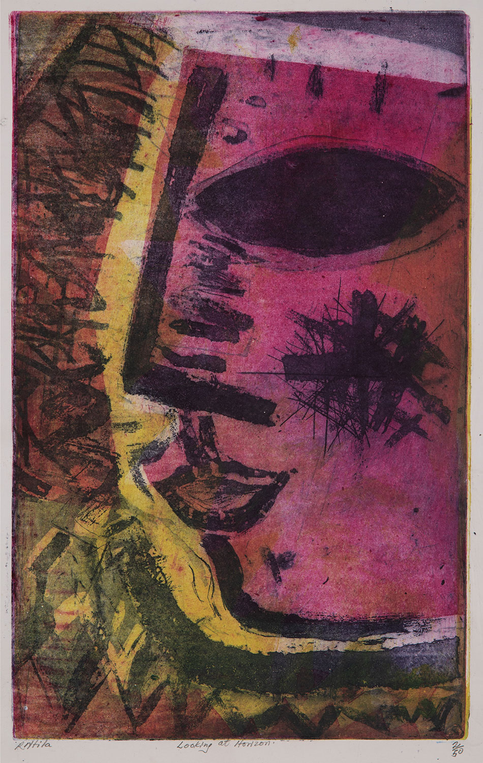 Lot 51 — Robino Ntila, Looking at the Horizon, 2018 & Horizon