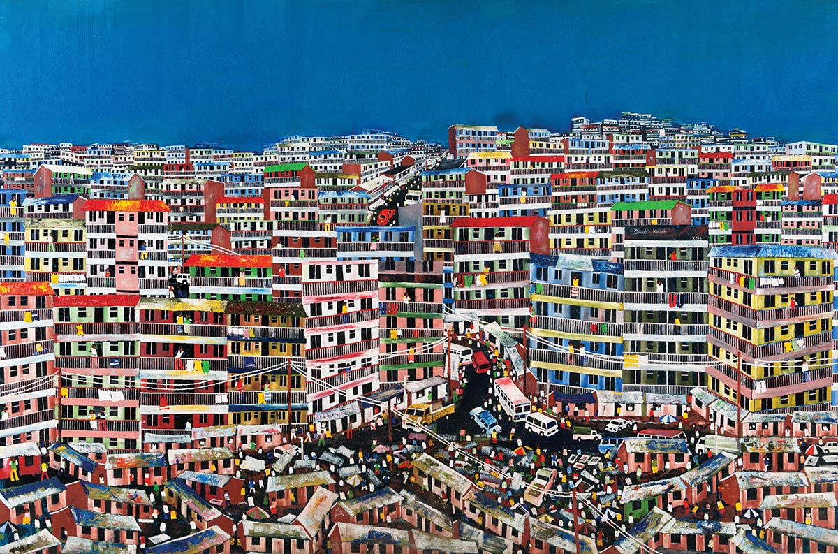 Lot 54 — Evans Omondi ‘Omosh Kindeh’, Untitled