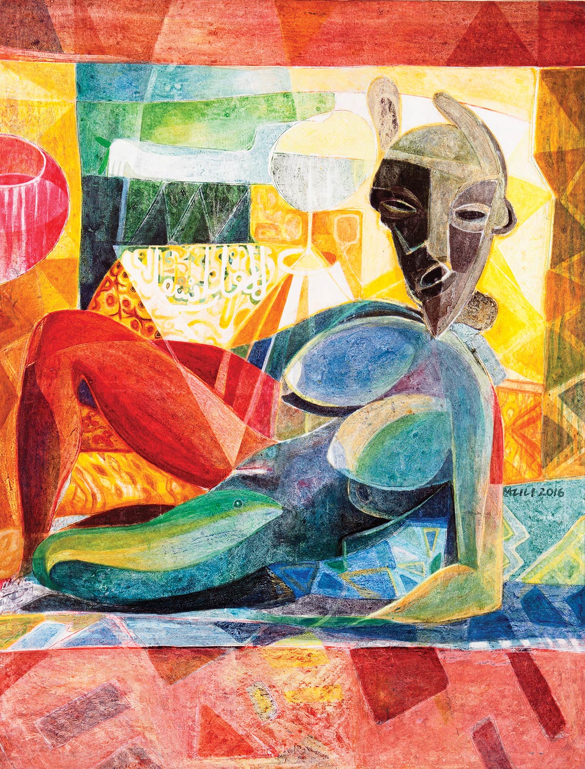 Lot 31 — Henry Mzili Mujunga, Kati Kati (here and now)