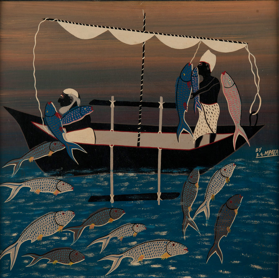 Lot 2 — Simon Mpata, Untitled