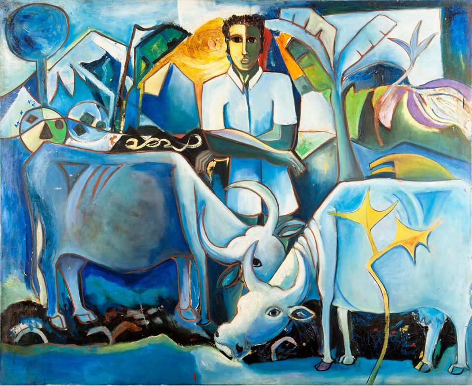 Circle Art Auction 2015 Lot 22 Geoffrey Mukasa