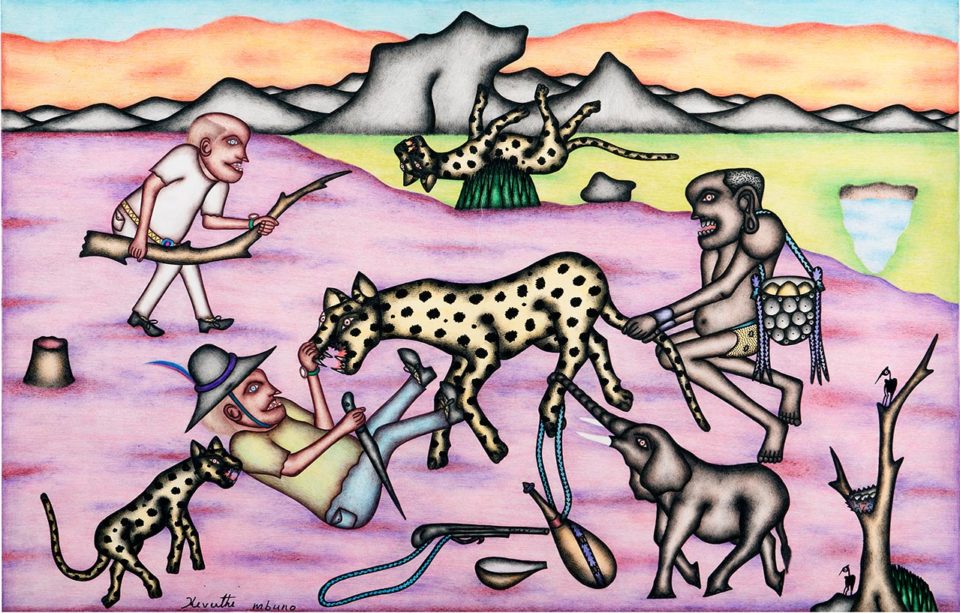 Circle Art Auction 2015 Lot 40 Kivuthi Mbuno