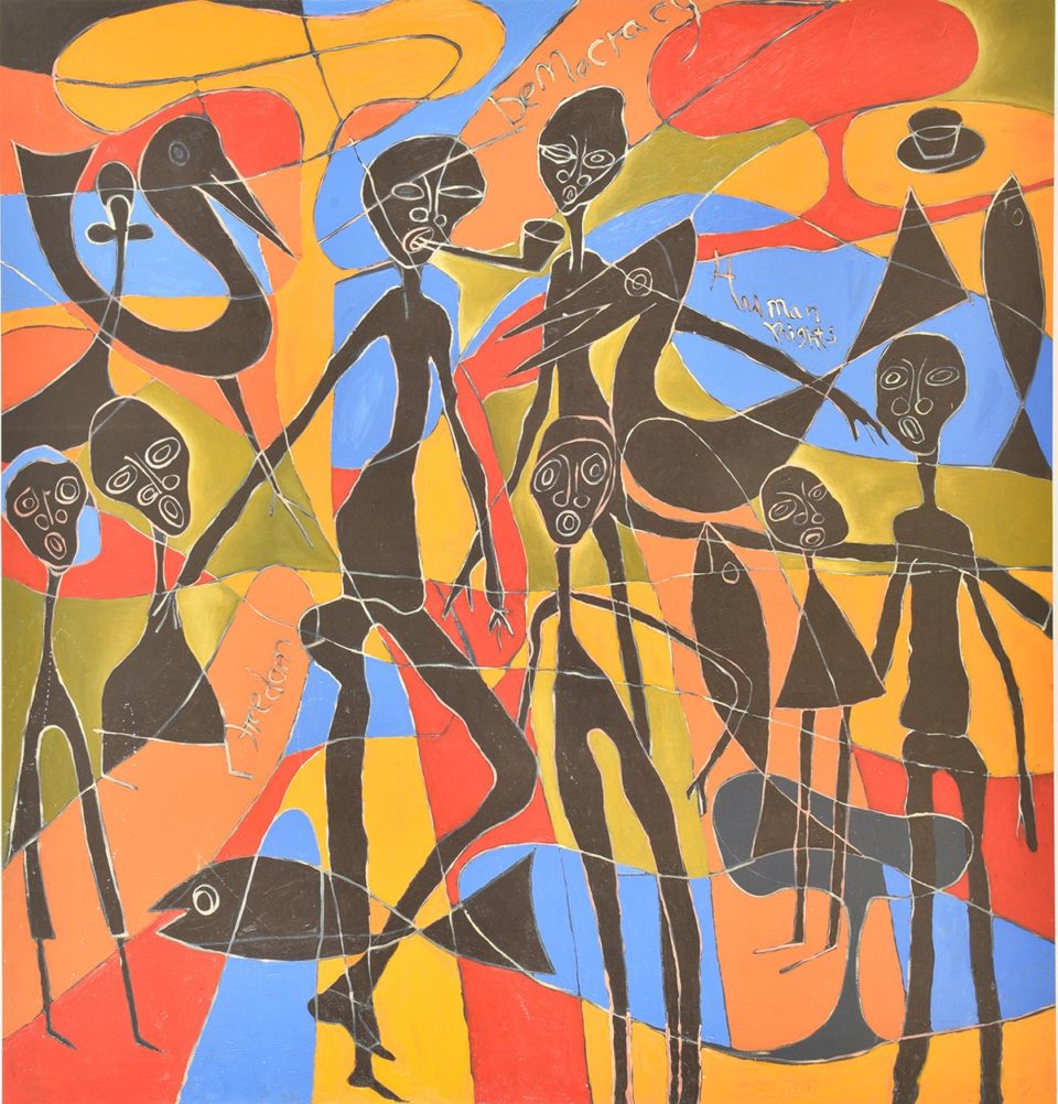 Lot 8 Kizito Maria Kasule at Art Auction East Africa